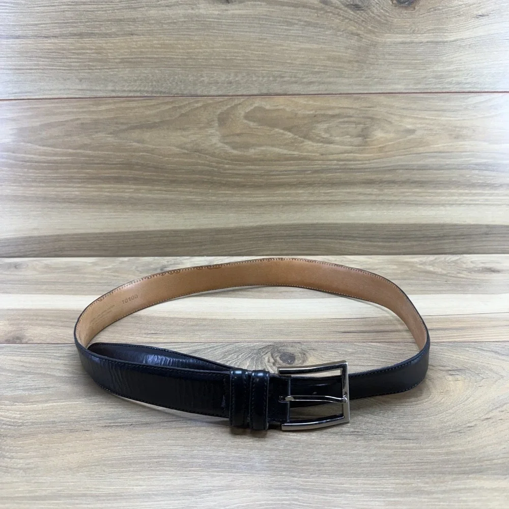 Martin Dingman Mens Belt Size 34/85 Black Genuine Coachman Leather